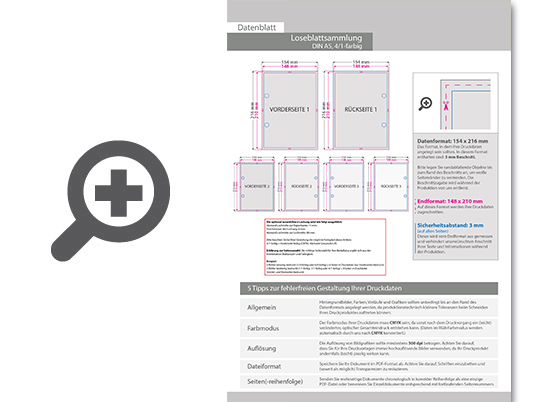 Product Bild loseblattsammlung_din_a5__76_bl__tter_pro_sammlung__vorne_farbig_und_hinten_schwarz_(4_1)