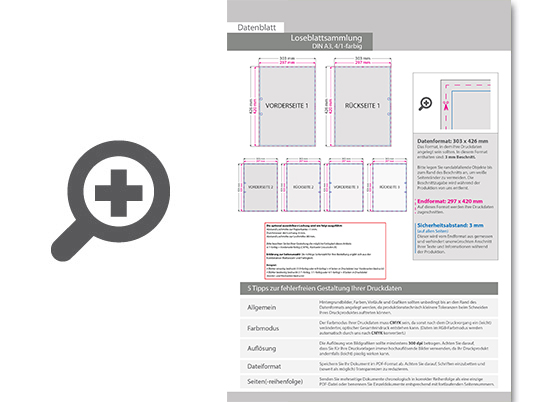 Product Bild loseblattsammlung_din_a3__88_bl__tter_pro_sammlung__vorne_farbig_und_hinten_schwarz_(4_1)